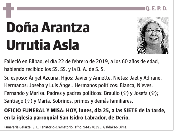 Arantza Urrutia Asla