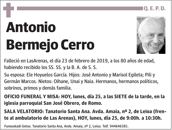 Antonio Bermejo Cerro