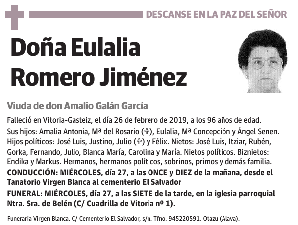 Eulalia Romero Jiménez