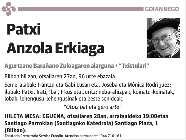 Patxi Anzola Erkiaga