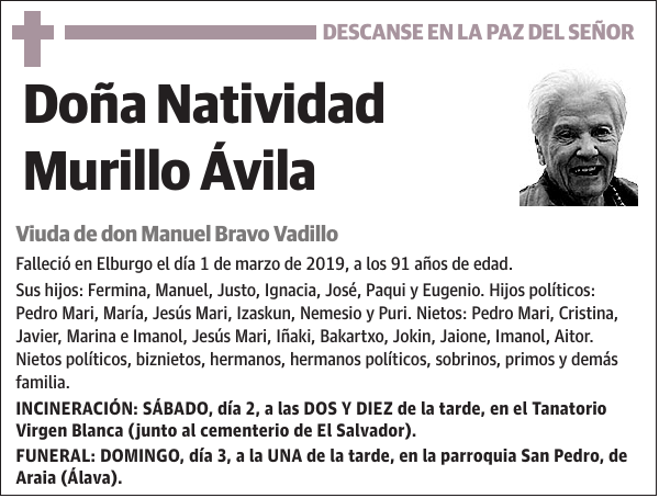 Natividad Murillo Ávila