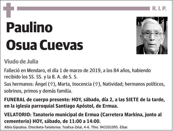 Paulino Osua Cuevas