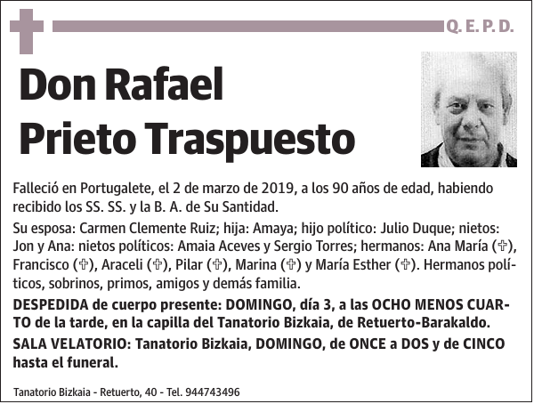 Rafael Prieto Traspuesto