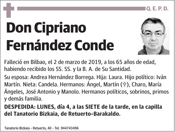 Cipriano Fernández Conde