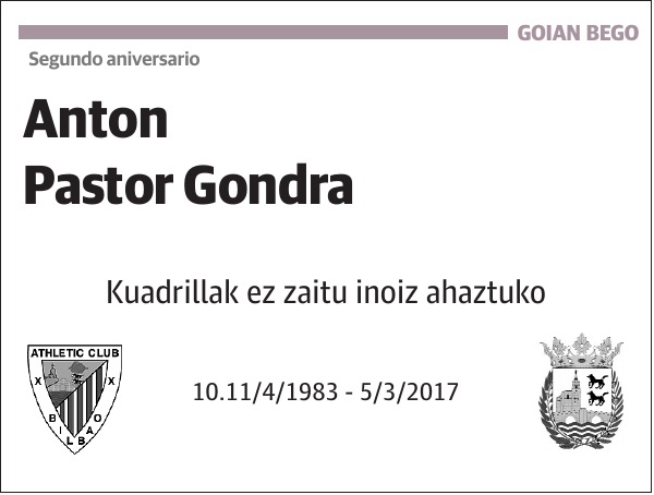 Anton Pastor Gondra