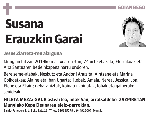 Susana Erauzkin Garai