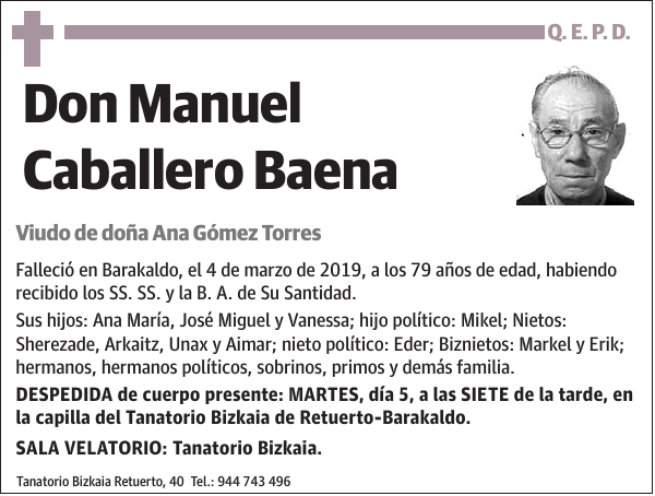 Manuel Caballero Baena