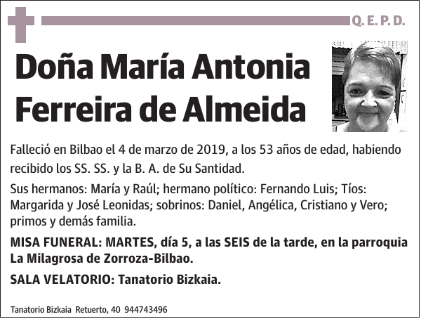 María Antonia Ferreira de Almeida