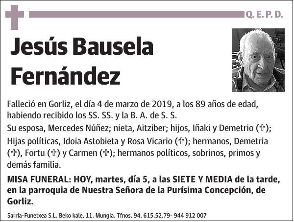 Jesús Bausela Fernández