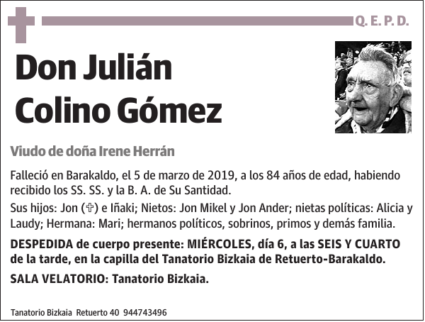 Julián Colino Gómez