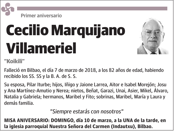 Cecilio Marquijano Villameriel Koikili