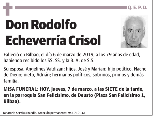 Rodolfo Echeverría Crisol