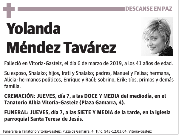 Yolanda Méndez Tavárez