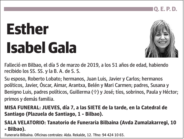 Esther Isabel Gala