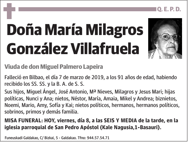 María Milagros González Villafruela