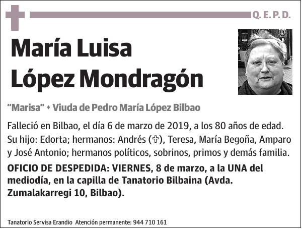 María Luisa López Mondragón