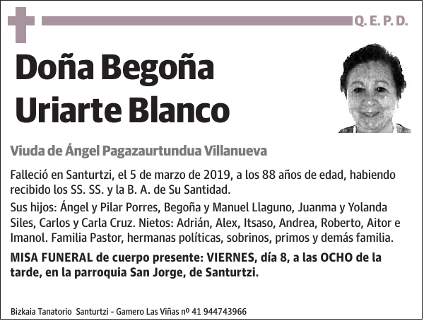 Begoña Uriarte Blanco