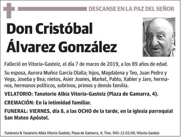 Cristóbal Álvarez González