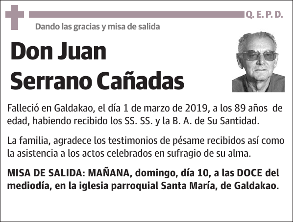 Juan Serrano Cañadas
