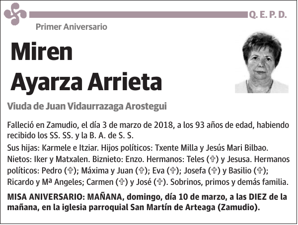 Miren Ayarza Arrieta