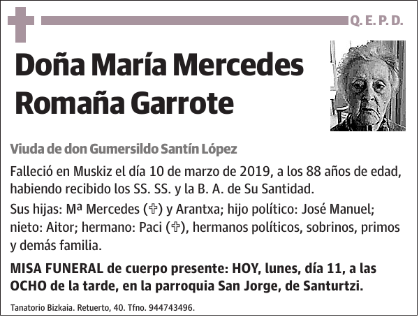 María Mercedes Romaña Garrote