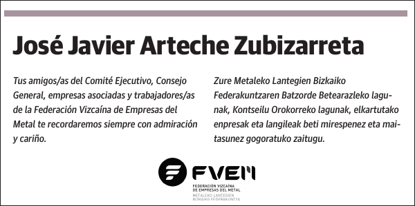 José Javier Arteche Zubizarreta