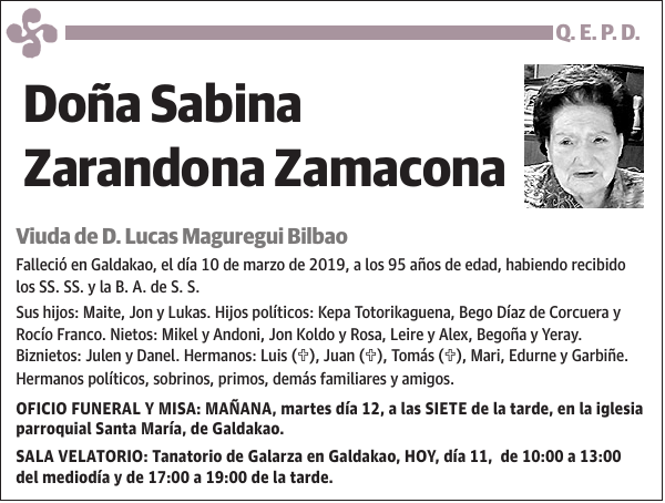 Sabina Zarandona Zamacona