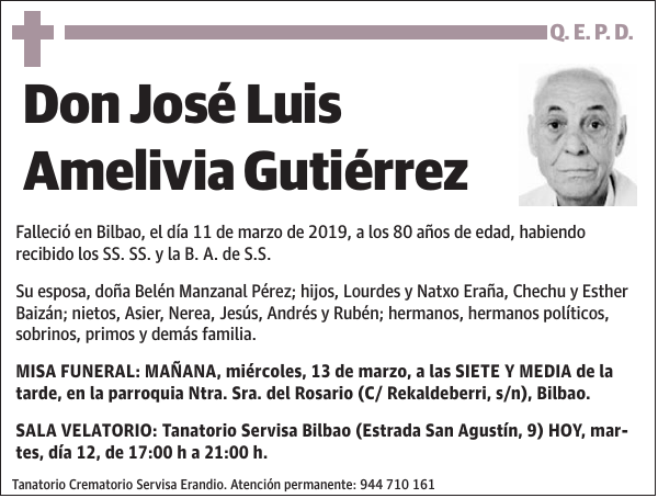 José Luis Amelivia Gutiérrez