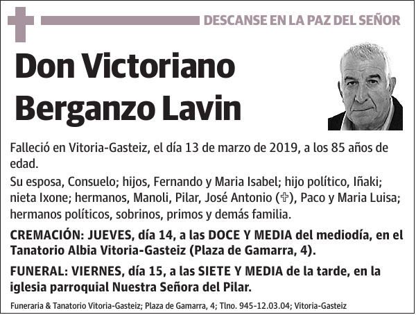 Victoriano Berganzo Lavin