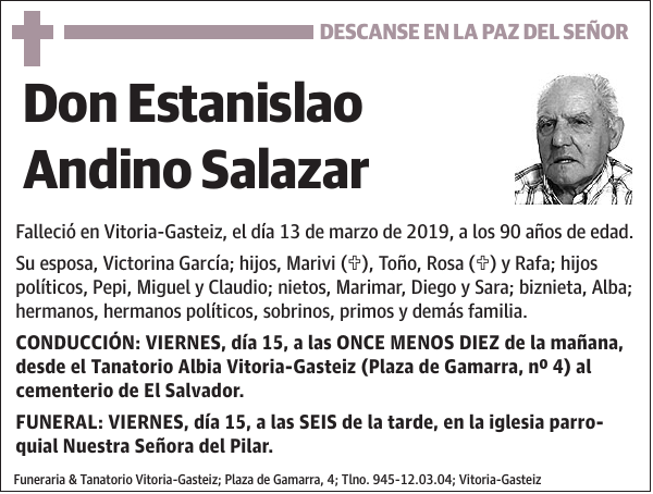 Estanislao Andino Salazar