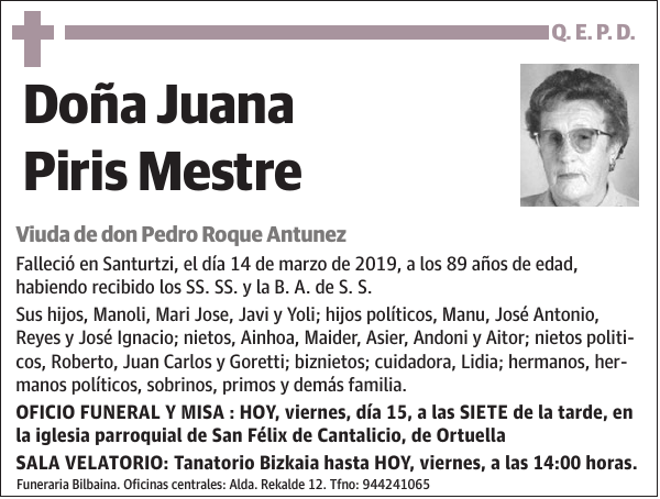 Juana Piris Mestre