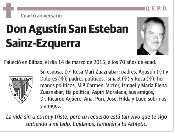 Agustín San Esteban Sainz-Ezquerra