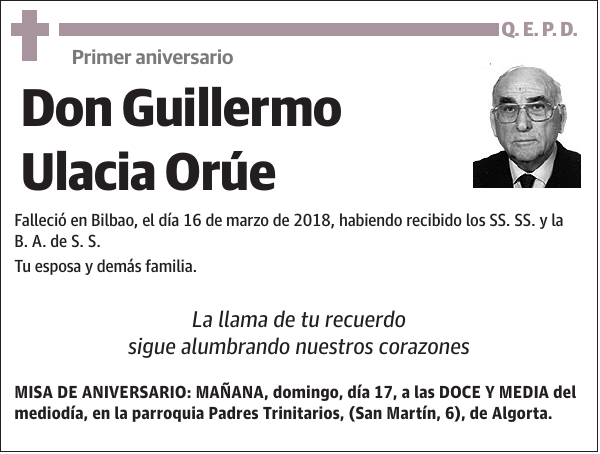 Guillermo Ulacia Orúe