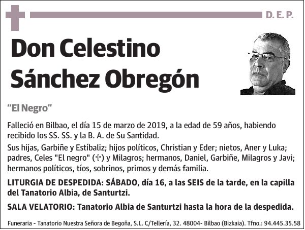 Celestino Sánchez Obregón