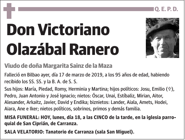 Victoriano Olazábal Ranero