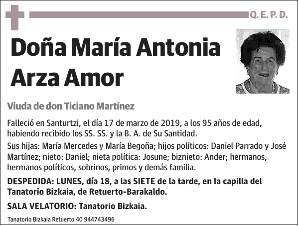 María Antonia Arza Amor