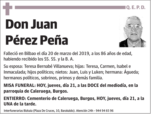 Juan Pérez Peña