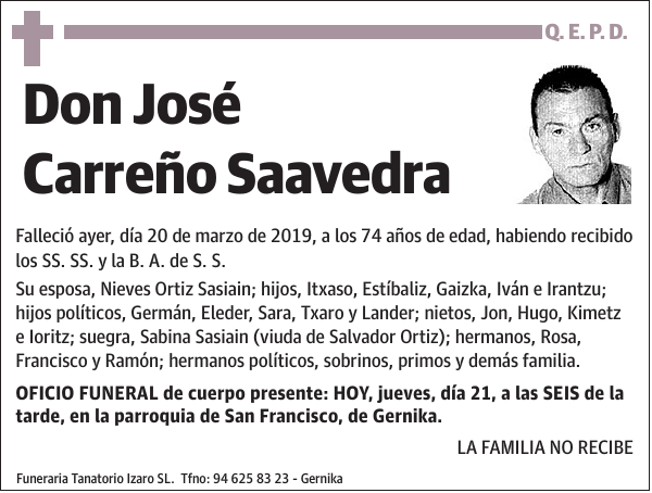 José Carreño Saavedra