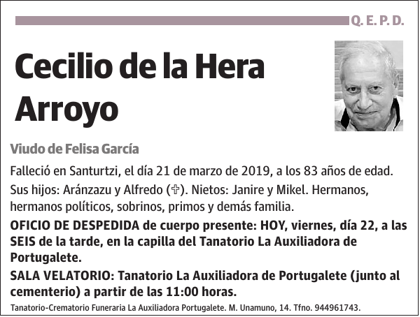 Cecilio de la Hera Arroyo