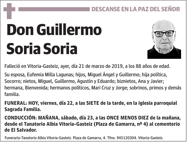 Guillermo Soria Soria