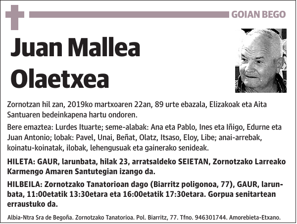 Juan Mallea Olaetxea