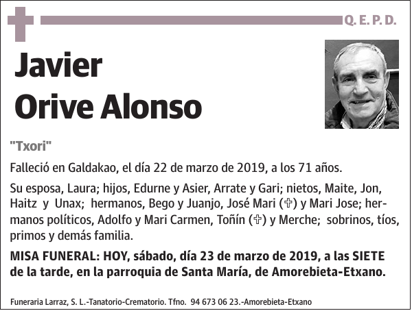 Javier Orive Alonso