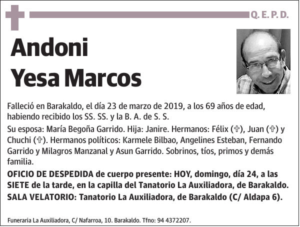 Andoni Yesa Marcos