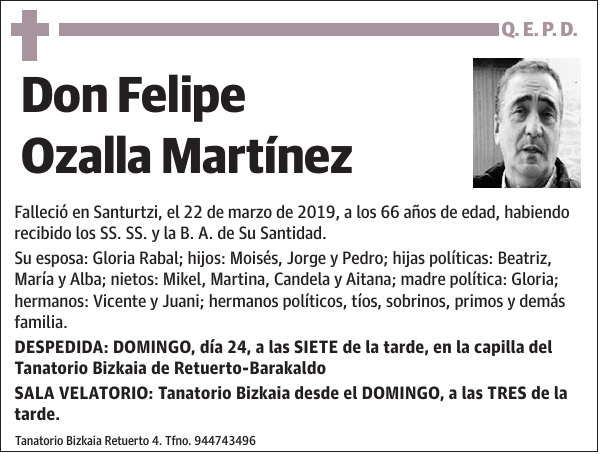 Felipe Ozalla Martínez