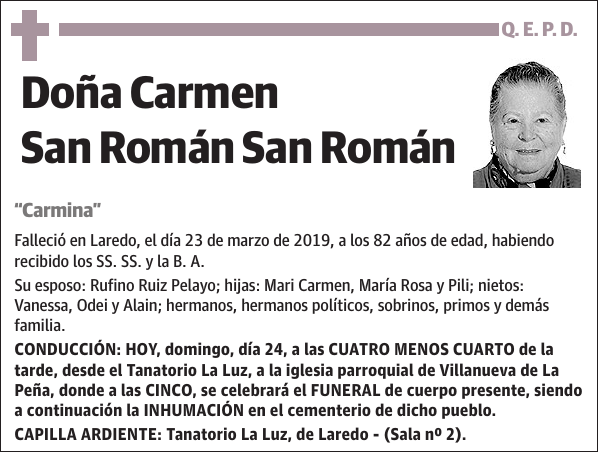 Carmen San Román San Román