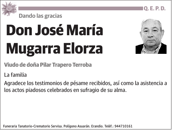 José María Mugarra Elorza