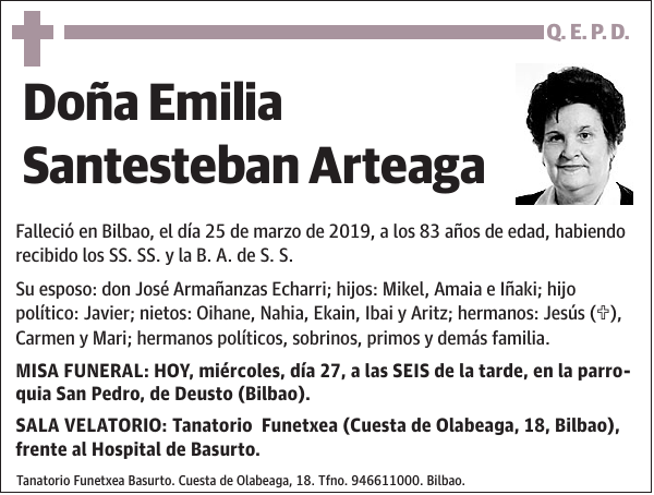 Emilia Santesteban Arteaga