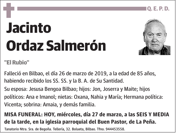 Jacinto Ordaz Salmerón