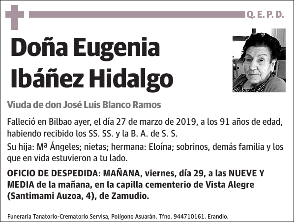 Eugenia Ibáñez Hidalgo