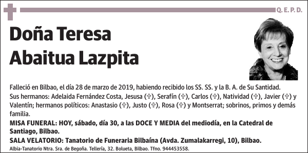 Teresa Abaitua Lazpita